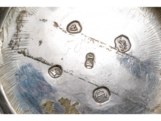 Antique Sterling Silver Beautiful Early Victorian Four Pieces Tea Set, Circa 1839 By Joseph Taylor