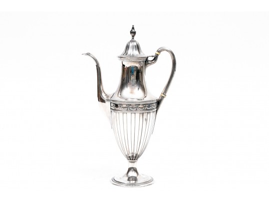 Tiffany & Co. Makers  Sterling Stunning Vintage Three Piece Pedestal Demitasse Set