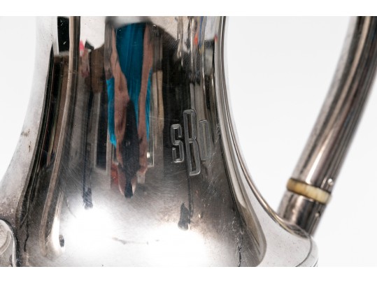 Tiffany & Co. Makers  Sterling Stunning Vintage Three Piece Pedestal Demitasse Set