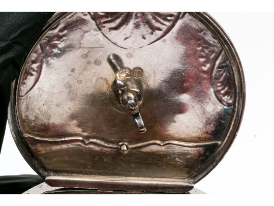 Antique Sterling Silver Beautiful Early Victorian Four Pieces Tea Set, Circa 1839 By Joseph Taylor