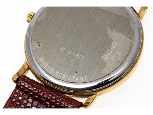 Movado Small Quartz Moon Phase Strap Watch