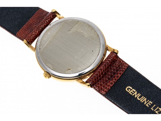 Movado Small Quartz Moon Phase Strap Watch