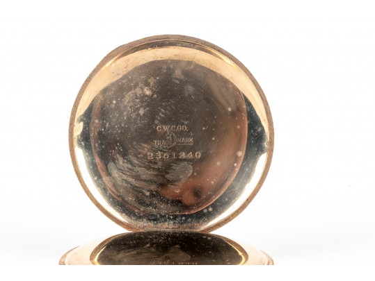 Lot Of Two Vintage Gold Filled Hunter Pocketwatches, Including Waltham