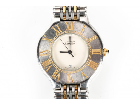 Cartier Vintage Two Tone 
