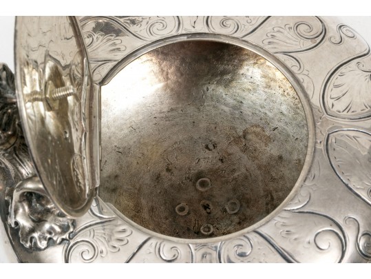 Antique Sterling Silver Beautiful Early Victorian Four Pieces Tea Set, Circa 1839 By Joseph Taylor