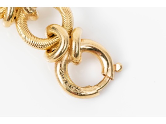 Stunning 18K Versitile Necklace And/Or Bracelet Set