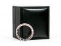 Bulgari Classic Sterling Silver Key Ring, Boxed