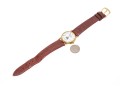 Movado Small Quartz Moon Phase Strap Watch