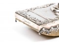 Sterling Silver Vintage Complementary Ornate Patterned Desk Set Items, Various Makers