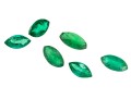 Loose Stones: 6 Marques Emeralds, 1.1 TCW