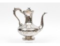 Antique Sterling Silver Beautiful Early Victorian Four Pieces Tea Set, Circa 1839 By Joseph Taylor