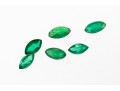 Loose Stones: 6 Marques Emeralds, 1.1 TCW