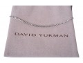 David Yurman Sterling Silver Box Chain Necklace