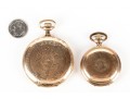 Lot Of Two Vintage Gold Filled Hunter Pocketwatches, Including Waltham