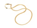 14K Italian Herringbone Chain Necklace