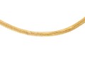14K Italian Herringbone Chain Necklace