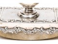Sterling Silver Vintage Complementary Ornate Patterned Desk Set Items, Various Makers