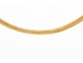 14K Italian Herringbone Chain Necklace