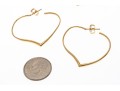 Lot Of Four Assorted Yellow Gold Jewelry Items, Including Earrings