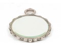 Tiffany & Co. Makers  Sterling Fabulous Ornate Foliate Patterned Hand Mirror