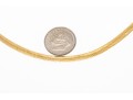 14K Italian Herringbone Chain Necklace