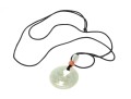 Carved Jade Pendant Necklace