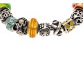 Colorful Sterling Beaded Bracelet