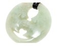 Carved Jade Pendant Necklace