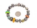 Colorful Sterling Beaded Bracelet