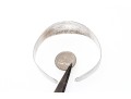 Sterling Etched Cuff Bracelet