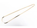 Classic 14K Herring Bone Chain Necklace