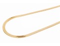 Classic 14K Herring Bone Chain Necklace
