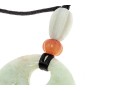 Carved Jade Pendant Necklace
