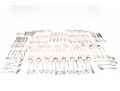 Lot Of Assorted Maker Complementary Sterling Silver Flatware, 112 Pieces