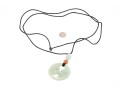 Carved Jade Pendant Necklace