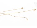 14K Serpentine Chain Necklaces And Bracelet