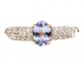 14K Tanzanite & Diamond RIng, SIze 6