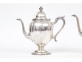 Wallace Sterling Silver Classic Rembrandt 3 Pint Coffee Pot And 2 3/4 Pint Tea Pot