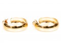 Understated 14K Polished Hoop Earrings