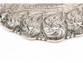 Tiffany & Co. Makers  Sterling Fabulous Ornate Foliate Patterned Hand Mirror