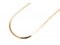 Slim 14K Herringbone Chain Necklace