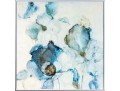 Pair Of Decorative Blue Floral Wall Art Prints