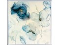 Pair Of Decorative Blue Floral Wall Art Prints