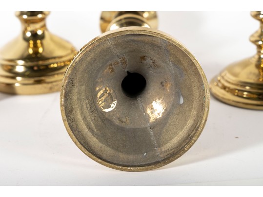 Virginia Metalcrafters Brass Candlesticks