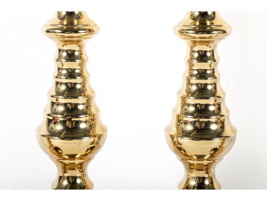 Virginia Metalcrafters Brass Candlesticks
