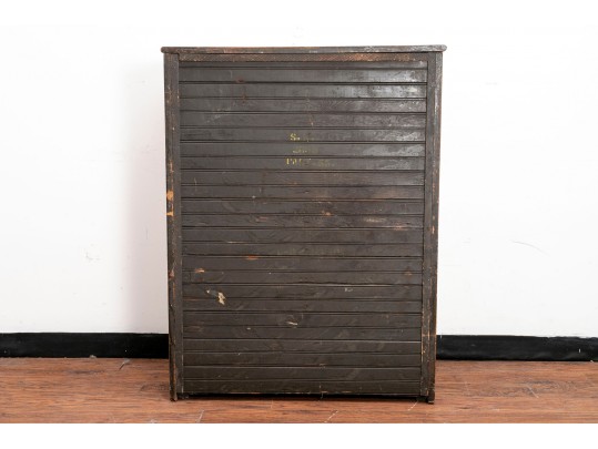 Traditional Oak Icebox