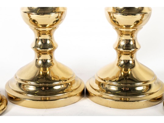 Virginia Metalcrafters Brass Candlesticks