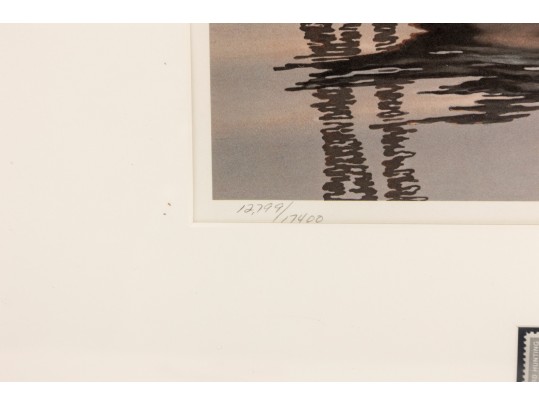 Bird-Themed Stamps With Signed Lithos. P Scholer, K Michaelsen, B Moore Jr, W Morris