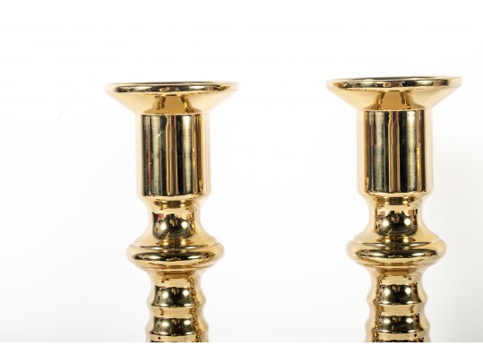Virginia Metalcrafters Brass Candlesticks