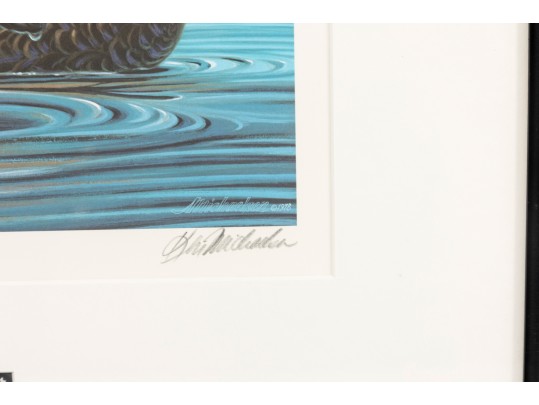 Bird-Themed Stamps With Signed Lithos. P Scholer, K Michaelsen, B Moore Jr, W Morris